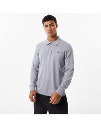 Jack Wills - Long Sleeve Knitted Polo - Lyst