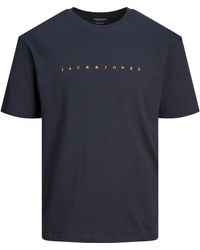 Jack & Jones - Jack+ Star T-Shirt Plus Size - Lyst