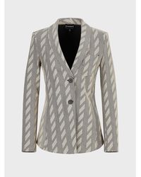 Emporio Armani - Long Sleeve Regular Fit Softshell Jacket - Lyst