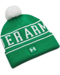 Under Armour - Halftime Pom Beanie - Lyst