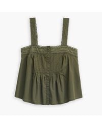 Levi's - Cici Tank Woven Cami Vest - Lyst