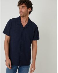 Threadbare - Antti Short-Sleeve Plain Shirt - Lyst