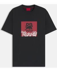 Hugo x RB - X Vcarb By Slawn Graphic T-Shirt - Lyst