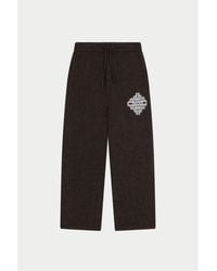 The Couture Club - Fluffy Wool Chunky Knit Trousers - Lyst