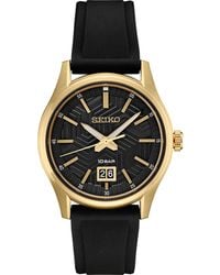 Seiko - Classic Date Quartz Analogue Watch - Lyst