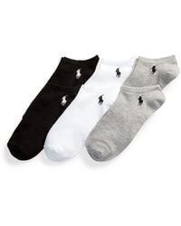 Polo Ralph Lauren - 6 Pack Trainer Socks - Lyst
