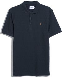 Farah - Short Sleeve Polo Shirt - Lyst