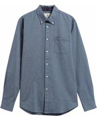 Barbour - Marsden Cotton Long-Sleeve Tailored-Fit Oxford Shirt - Lyst