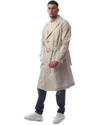 BOSS - C Cam Belt Trench Coat - Lyst