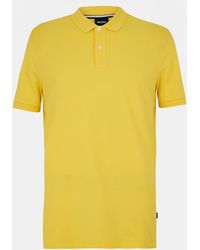 BOSS - Pallas Cotton Short Sleeve Polo Shirt - Lyst