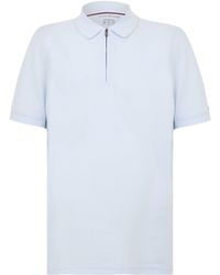 Tommy Hilfiger - Dc Zipped Short Sleeve Polo Shirt - Lyst