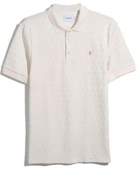Farah - Short Sleeve Polo Shirt - Lyst