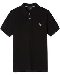 Paul Smith - Regular Fit Zebra Polo Shirt - Lyst