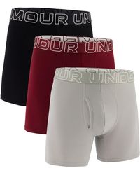 Under Armour - Logo Boxers 3-Pack - Lyst