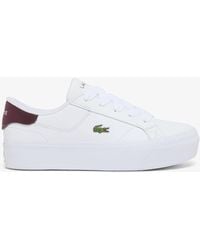 Lacoste - Ziane Platform Trainers - Lyst