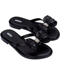 Melissa - Slim Flat Sandals - Lyst