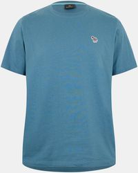 Paul Smith - Regular Fit Zebra Crew-Neck T-Shirt - Lyst