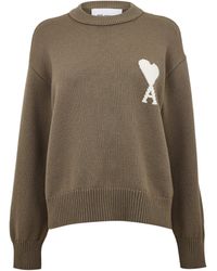 Ami Paris - Adc Crew Neck Jumper - Lyst