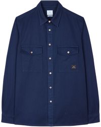Paul Smith - Zebra Long Sleeve Overshirt - Lyst