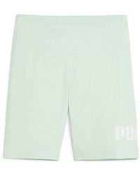 PUMA - Essentials Logo Cycling Shorts Ladies - Lyst