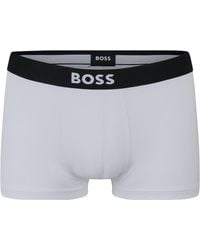 BOSS - 3 Pack Boxers With Logo Waistband - Lyst