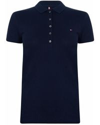 Tommy Hilfiger - Heritage Short Sleeve Slim Fit Polo Shirt Ladies - Lyst