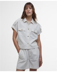 Barbour - Light Stone Priya Shirt - Lyst