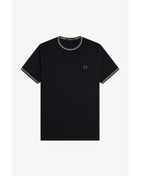 Fred Perry - Twin Tipped T-Shirt - Lyst