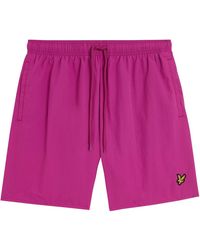 Lyle & Scott - Plain Swim Shorts - Lyst