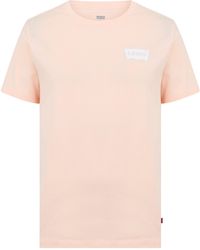 Levi's - Varsity Circle T Shirt - Lyst