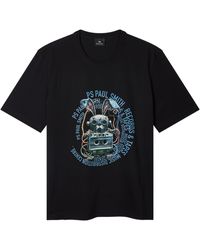 Paul Smith - Bunny Graphic Tee - Lyst