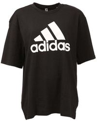 adidas - Big Logo Boyfriend T-shirt - Lyst