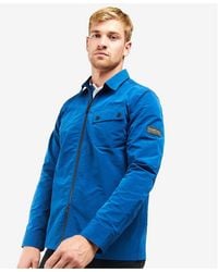 Barbour - Skyline Long Sleeve Zip Overshirt - Lyst