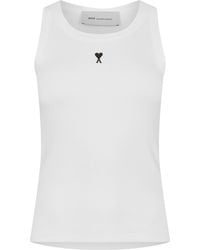 Ami Paris - De Caur Tank Vest - Lyst