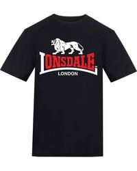 Lonsdale London - Printed Logo Tee - Lyst