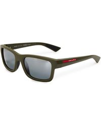 Prada - 0Ps B10S Rectangle Sunglasses - Lyst