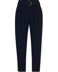 BOSS - Tapia Pleated Trousers - Lyst