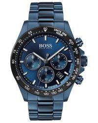 BOSS by HUGO BOSS - Gents Hero Ip Bracelet Watch - Lyst