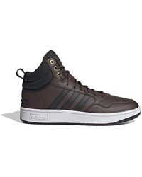 adidas - Hoops 3.0 Mid Lifestyle Basketball Classic Fur Lining Winterized Shoes - Lyst