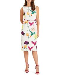 phase eight gracie floral scuba dress
