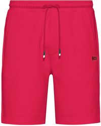 BOSS - Headlo 1 Embroidered Logo Shorts - Lyst