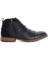 Dune - Cappa Leather Chukka Boots - Lyst