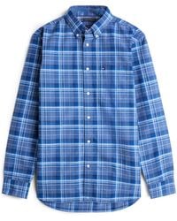 Tommy Hilfiger - Check Oxford Long Sleeve Patterned Shirt - Lyst