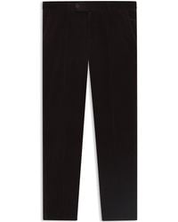 BOSS - X Beckham Striped Pleat-Front Trousers - Lyst