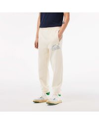 Lacoste - Organic Cotton Track Pants - Lyst