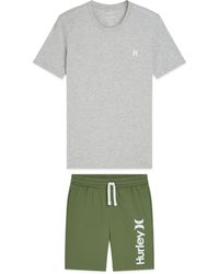Hurley - T-Shirt And Shorts Set - Lyst