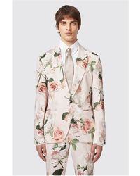 Twisted Tailor - Lincoln Slim Fit Floral Suit Jacket - Lyst