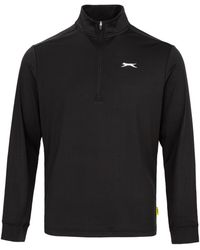 Slazenger 1881 - Zip Golf Pullover Top - Lyst