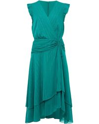 Phase Eight - Cressinda Ruched Midi Dress - Lyst