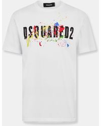 DSquared² - Dsq Splat T-Shirt - Lyst